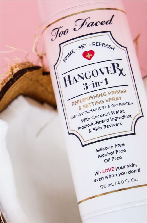 Travel Size Hangover 3-in-1 Primer & Setting Spray