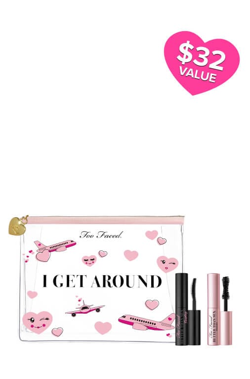 Lashes To Go: Primer, Mascara & Travel Bag Set
